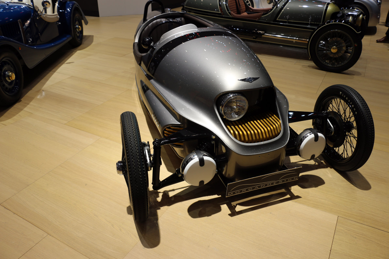 Illustration for article titled Morgan's Electric 3 Wheeler Is Full Of Surprises